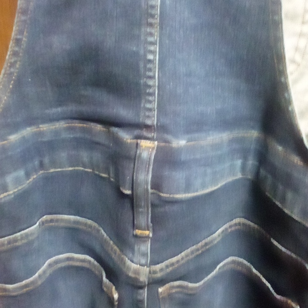 NWT Madewell Indigo Skinny Overalls - Picture 14 of 15